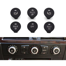 For BMW 5 Series E60 Air Conditioning Panel Switch Button Central Control Knob Cover MAX AUTO OFF REST Seat Ventilation 2024 - buy cheap