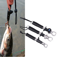 Ultra light Portable Fish Grip Grab Catch mouth Lip Gripper with Weight Scale & Ruler 15kg Catcher Controller Fishing tackle 2024 - buy cheap