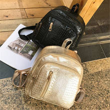 Feminino meninas senhoras mochila de viagem bolsa de ombro bolsa de couro falso saco de escola de presente 2024 - compre barato