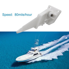 JEAZEA-temporizador de velocidad de 80 MPH, velocímetro marino blanco, Pitot Kick-up para barco, yate, tubo de Recogida rápida 2024 - compra barato