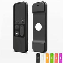 Colorful Silicone Protective Case Cover Skin For Apple TV 4 Remote Control Waterproof Dust Storage Bag Organizer #0917 2024 - buy cheap