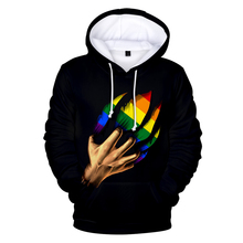 Aikooki New Fashion Rainbow LGBT 3D Hoodies Men/Women Popular Casual Hip Hop Hoodie 3D Print Rainbow LGBT Men's Sweatshirt 2024 - buy cheap