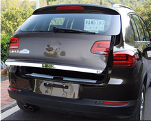 Хромированная крышка багажника из нержавеющей стали для VW Tiguan 2010 2011 2012 2013 2014 2015 2024 - купить недорого