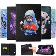 Tablet pc protective case For Huawei MediaPad T3 7 WiFi PU leather Fashion Printed Soft back Cover MediaPad T3 7.0 original case 2024 - buy cheap