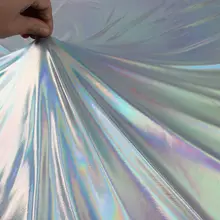 Iridescent Spandex Fabric stretch silver bronzing fabric for DIY stage cosplay costume 150cm wide sold by Yard 2024 - buy cheap