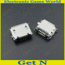Micro USB Connector Port Charging Socket USB Sockect SMT 5p Jack 1000pcs/lot 2024 - buy cheap