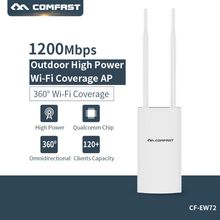 COMFAST 27dbm High Power Outdoor Weatherproof Wireless Wifi Router  Dual Band 5G 867Mbps/2.4G 300Mbps AP Repeater 2*5dbi Antenna 2024 - buy cheap