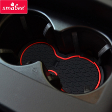 Smabee Gate slot mat For Audi A6 C7 2011 ~ 2018 A6 4G RS6 S6 S line RS 6 Rubber Coaster Accessories Cup Holders Non-slip mats 10 2024 - buy cheap