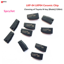 Keyecu 5pcs/lot LKP-04 LKP04 Ceramic Chip for Toyota H-key Blade 128bit For H Transponder Chip 2024 - buy cheap