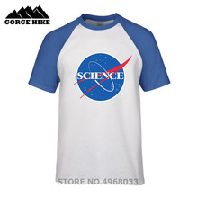 Los mejores originales camiseta de marca de lujo ciencia-Nerdy SpaceX astronomía astrofísica Nerd física Retro-estilo para hombres camisetas de manga corta 2024 - compra barato