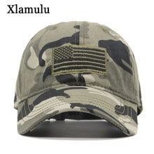 Xlamulu-gorra de béisbol con bandera de camuflaje para hombres y mujeres, Snapback, sombreros para hombres y mujeres, sombrero informal bordado 2024 - compra barato