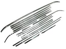 Car Styling Chrome Side Window Full Trim Set For Range Rover Evoque 2024 - buy cheap