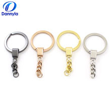 Wholesale 10pcs/lot 30mm Alloy Keychain DIY Accessories Jewelry Fit 8mm Belt LSDA03 2024 - buy cheap