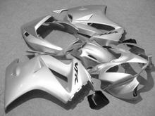 Motorcycle Fairing kit for VFR800 02 04 06 VFR 800 2002 2004 2006 ABS whole silver Fairings set+gifts HX01 2024 - buy cheap