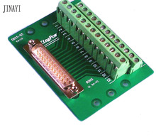 DB25 25 pinos D-SUB Vertical DR-25 sinais Terminal PCB Breakout 2 row Feminino Masculino Adaptador Conector 2024 - compre barato