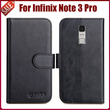 ¡Gran oferta! Infinix Note 3 Pro funda nueva llegada 6 colores de alta calidad funda protectora de cuero con tapa bolsa de teléfono 2024 - compra barato