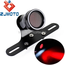 Luz trasera de freno para motocicleta, lámpara con soporte, para Harley, Honda, Cafe, Racer, Chopper, Bobber 2024 - compra barato