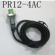 Индуктивный датчик приближения, расстояние обнаружения 4 мм, 2 провода, NC PR12-4AC, датчик приближения, переключатель 2024 - купить недорого
