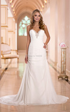 Robe De Mariage Vestido Estoque Branco/Marfim Praia Vestidos de Casamento Boho Do Vestido de Casamento Vestido De Noiva Vestidos de Casamento 2024 - compre barato