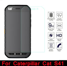 2.5D de vidrio templado para Caterpillar Cat S41 9 H de alta calidad a prueba de explosiones Protector Film Protector de pantalla para S41 dual SIM 2024 - compra barato