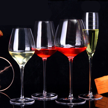 Copo de vidro de cristal copo de vinho copo de vinho tinto taça de vinho champanhe copos de vidro utensílios de mesa jantar copo de vinho barware barra de vidro presente 2024 - compre barato