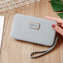 Women's New fashion Women long wallet PU leather purse handbags for Ms luxury brand zipper Female clutches 2024 - buy cheap