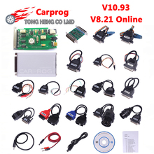 Best Quality Carprog V10.93 / V8.21 Online Version Car Prog ECU Chip Tunning Car Repair Tool With All 21 Items Adapters 2024 - buy cheap
