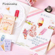 46 pcs/set Ice Cream junkJournal Mini Box Decorative Stickers Scrapbooking Stick Label Diary Stationery Album Stickers HT022 2024 - buy cheap