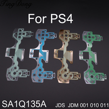 TingDong 20 шт Сменные кнопки ленточная печатная плата для PS4 Dualshock 4 Беспроводная проводящая пленка для контроллера пленка, JDM 001 010 011 2024 - купить недорого