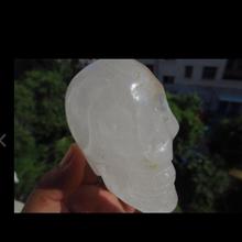 VS 419g Natural Quartz Crystal Exquisite Skull Carving China 2024 - buy cheap