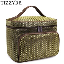 Diamond Lattice Big Cosmetic Bag Women Waterproof Professional Toiletry Kit Wash Necessaire Travel Organizer Make up Bags CQ99 2024 - buy cheap