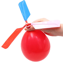 10pcs/lot Toy Balls Balloons Helicopter Flying With Whistle Children Outdoor Playing Creative Funny Toy Propeller Kid Toys 2024 - buy cheap