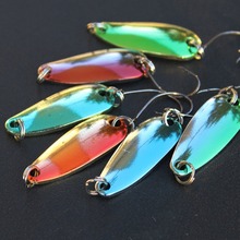 20pcs Metal Spinner Spoon Sequin Fishing Lure Hard Baits Viper Sequins Noise Paillette with Spoon Hook Tackle 2024 - buy cheap