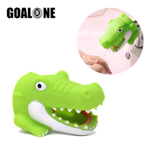 GOALONE Cartoon Faucet Extender Silicone Animal Spout Handle Faucet Extender for Kids Cute Toy Children Safe Kitchen Accessories 2024 - buy cheap