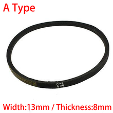 A 838 850 864 889 13mm Width 8mm Thickness Rubber Groove Cogged Machine Drive Transmission Band Wedge Rope Vee V Timing Belt 2024 - buy cheap