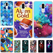 45 styles For Huawei Mate 9 Cases Back Cover Case for Huawei mate 9 3D Relief Print Soft Silicone Coque for huawei Mate9 5.9" 2024 - buy cheap