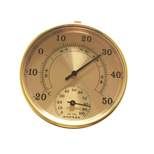 100mm 4 inch Household Indoor Wall Hanging Aluminum Shell Baby Room Therometer Hygrometer Moisture Meter 2024 - buy cheap