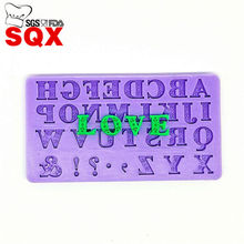 3D lace letter Silicone fondant Mold Cake Decorating Chocolate Baking Mould Kitchen Accessories SQ15225 2024 - buy cheap