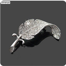 New Fashion Popular Retro Vintage Lovely Leaf Leaves Scarf Brooch Brooch Pin Jewelry For Professional Women Gift #15033 2024 - buy cheap