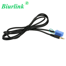 Biurlink Car AUX-IN 3.5mm Audio MP3 Music Input Adapter Cable For Mercedes Benz Smart 450 8Pin Mini ISO AUX Port 2024 - buy cheap