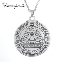 Dawapara Pentacle of the Sun Talisman Key of Solomon Seal Pendant Hermetic Enochian Kabbalah Pagan Wiccan Jewelry 2024 - buy cheap