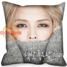 Kim Jaejoong-funda de almohada cuadrada personalizada, decoración para el hogar, 20x20cm,35x35cm,40x40cm 2024 - compra barato