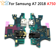 Для Samsung Galaxy A7 2018 A750 USB зарядное устройство Порт док-разъем гибкий кабель лента 2024 - купить недорого