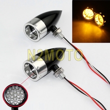 Motorcycle LED Turn Signal Light Blinker Classic Motors Choppers CNC Custom Turn Signal Winker Lamps 2024 - buy cheap