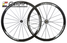 2-year-warranty.Velosa super sprint 30 road bike carbon wheel, 38mm clincher/tubular ,700C U shape carbon rim 2024 - buy cheap
