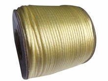 80 m/roll + Creme Nylon Cord + 1.5 milímetros SatinChinese Rattail Knot Beading Cord + Macrame Pulseira Corda cabos Acessórios 2024 - compre barato