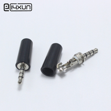 Conector de 1/4 "1 peça, plug de áudio estéreo 3.5mm, fones de ouvido, plug elétrico de telefone, peças de diy 2024 - compre barato