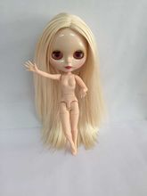 Free shipping cost joint body Nude Blyth Doll, beige hair  Factory doll Fashion doll Suitable For DIY Change BJD Toy For Girls 2024 - buy cheap