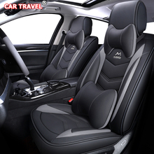 Luxury Leather car seat covers for chrysler 300c voyager citroen berlingo c4 cactus c4 grand picasso chery tiggo Automobiles 2024 - buy cheap