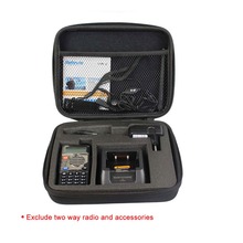 Tailored Storage Box/Bag Carrying case for Retevis 5R/5RV Baofeng UV-5R TYT TH-F8 Ham Radio Walkie Talkie J7105N 2024 - buy cheap